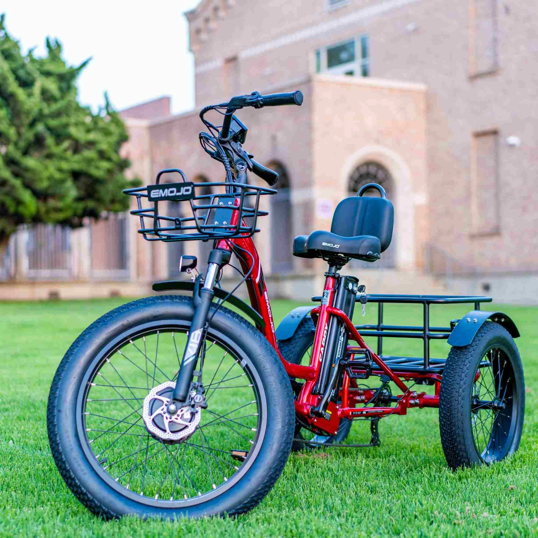 Emojo Caddy Pro Fat Tire Electric Trike